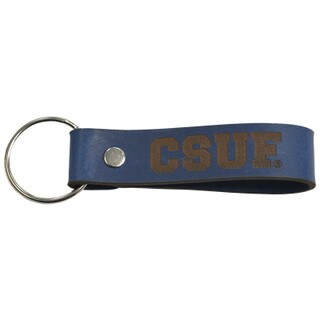 CSUF Titans Leather Key Strap